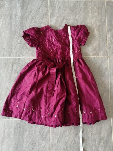 Šaty ham v122, 7-8 r., s podšívkou, kvalita, h&m,122