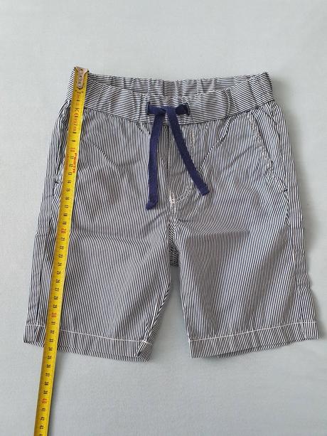 Pruhované šortky č.104, h&m,104