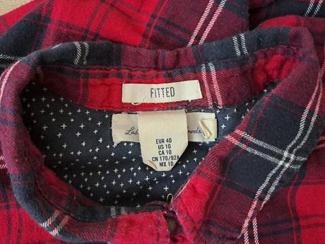 Kockovana kosela, h&m,40