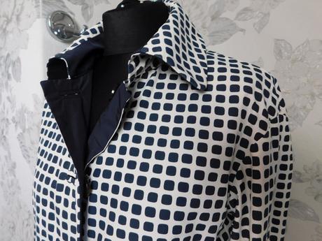 Luxusny obojstranný kabát/plašt, 36