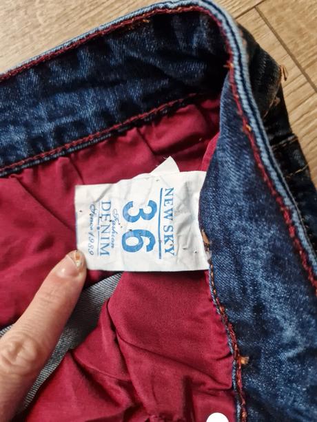 Pánske rifle, denim,36