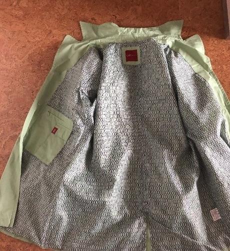 Úžasný dámsky prechodný kabát veľ.46/48, 46