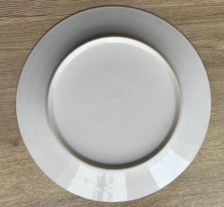 Porcelánový tanier biely za 1eur,