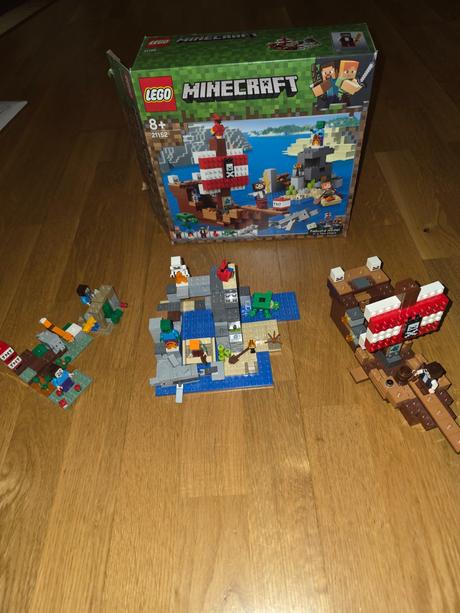 Lego minecraft dobrodružstvo na pirátskej lodi,