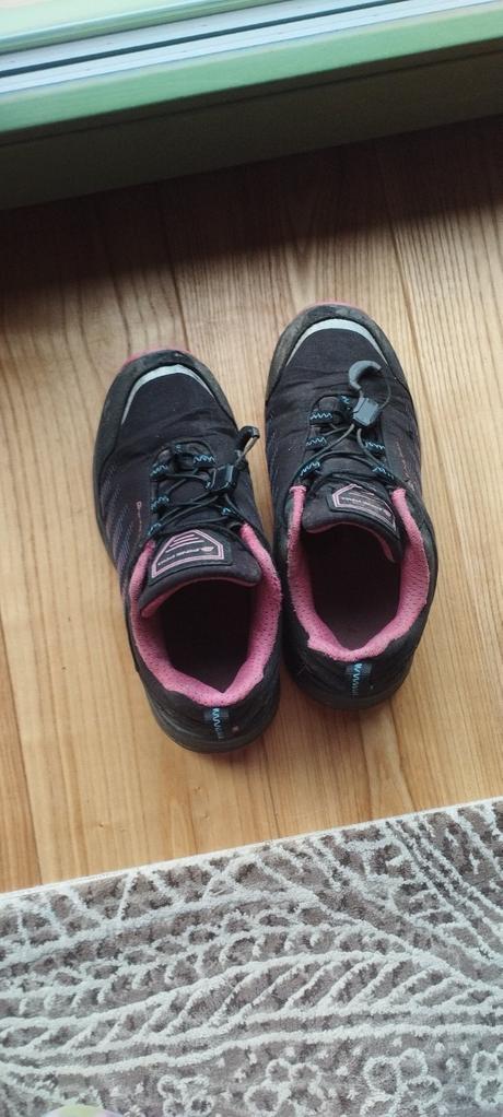 Turistické detské topanky, alpine pro,33