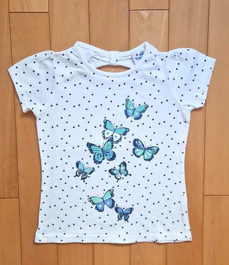 Tričko s motýlikmi, topolino,116