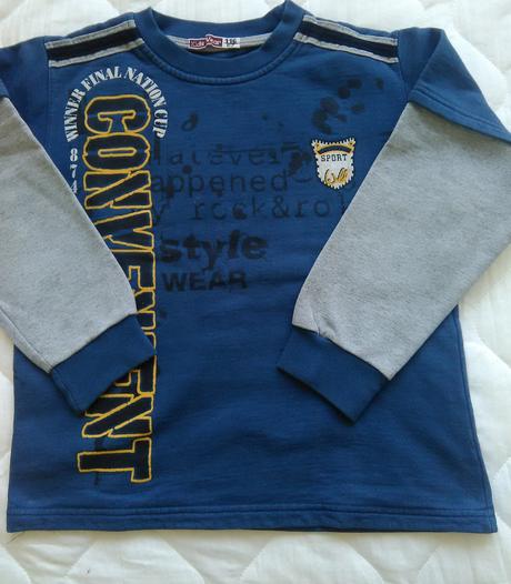 4x mikina pre chlapca, 110