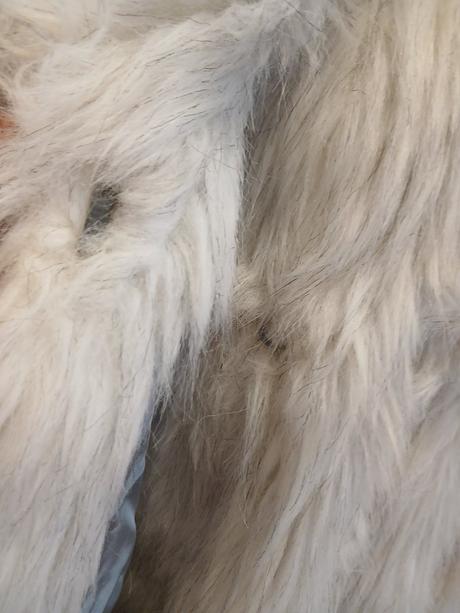 Dámska zimmá kožušinová bunda (46), xxl