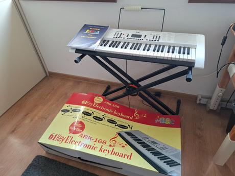 Keyboard fox ark-168 s prislušenstvom, 