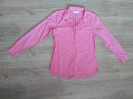 Krásna lososová košeľa, s