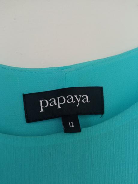 Letné šaty, papaya,s