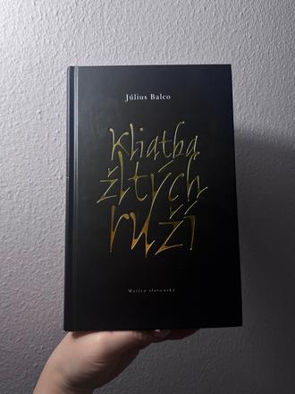 Kliatba žltých ruží - július balco kniha,