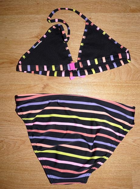 Dvojdielne pásikové, h&m,158