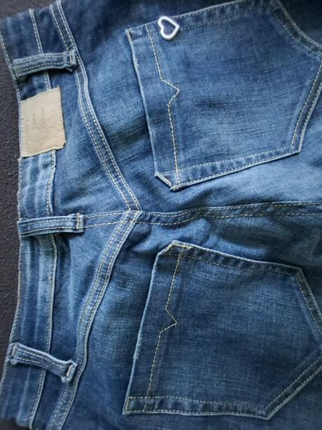 Dámske tmavomodré rifle., 36