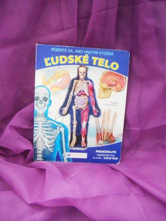 Kniha pozrite sa, ako vnútri vyzerá - ľudské telo,