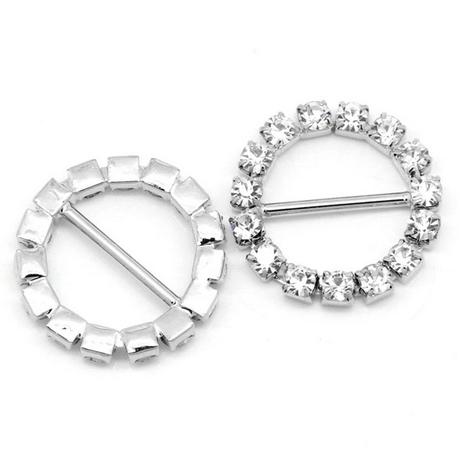 Ozdobná aplikácia štrasová 22 mm, 