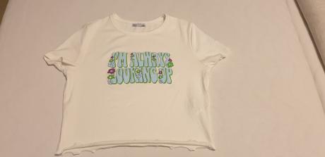 Tricko s kratkym rukavom, bershka,l