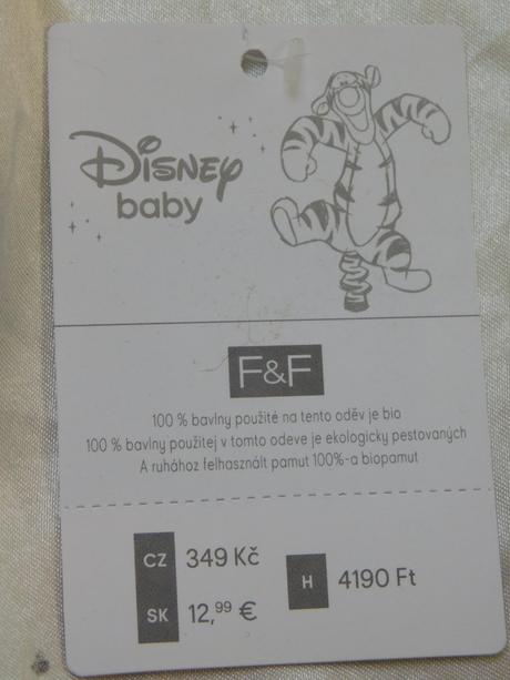 Disney kvalitna pyžama, disney,92