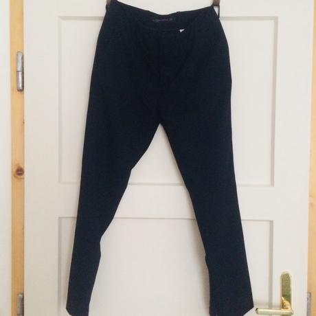 Tmavomodre 3/4 nohavice zara, zara,xs
