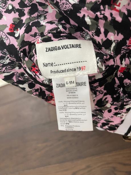 Zadig&voltaire obojstranná bunda, 110