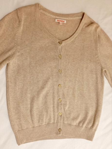 Béžový crop svetrík, bluezoo,164
