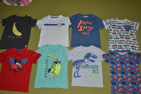 4x tričko ham v 110/116, h&m,116