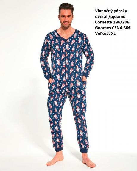 Pánske pyžamá-overaly italianfashion/cornette/taro, l / m / xl