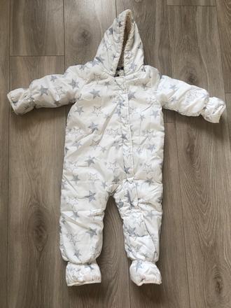 Zimný overal 6-12 mesiacov, lupilu,74