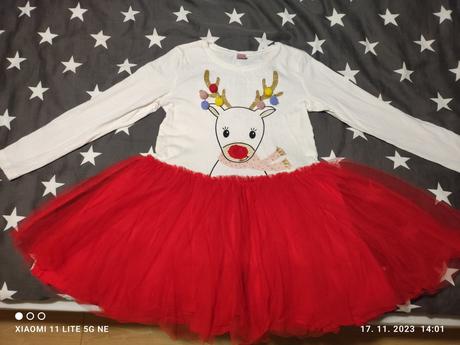 Šaty so zimným motívom 128, dopodopo,128