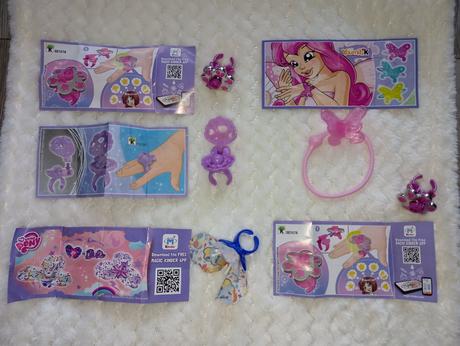 Prstene a náramky kinder surprise 3,