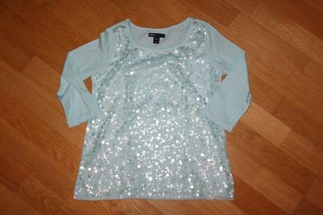 Tričko s flitrikmi, gap,146