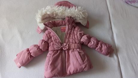 Bunda 80 dievca krásna s kozusinkou elegantna, 80