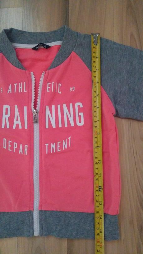 Tenšia mikinka na zips, 110-116-122, 110