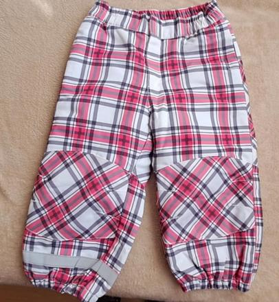 Zateplené nohavice h&m veľkosť 92, h&m,92