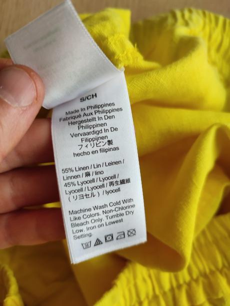 Ľanové šortky j.crew s/m, m / s