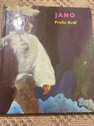 Stará retro kniha jano fraňo kráľ 1975, 