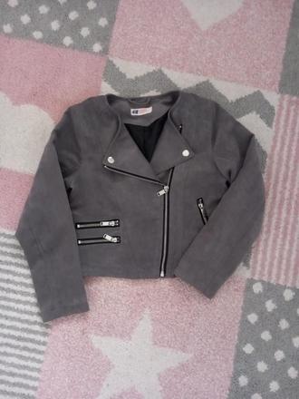 Štýlová dievčenská jarná bundička, h&m,134