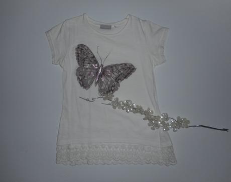 Tričko motýľ v.128/134, matalan,134
