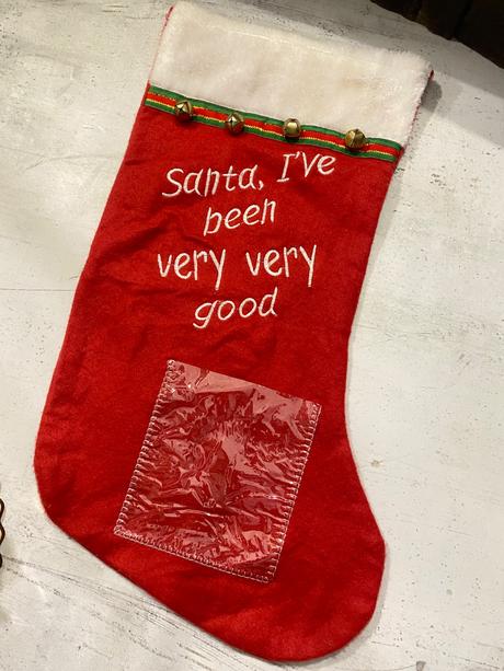 Vianočná mikulášska ponožka, 