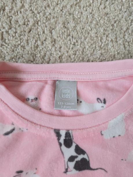 Velúrové pyžamko, 128