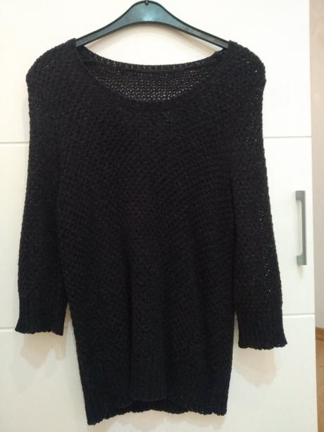 Priesvitný pulover, s