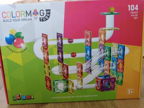 Magnetická stavebnica colorm tubes, 