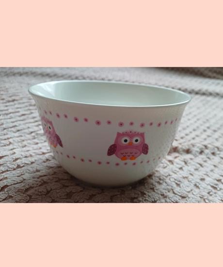 Väčšia raňajková miska sovičky, 