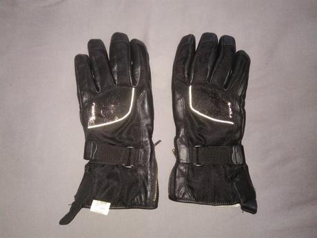 Kožené pánske zimné športové rukavice, m