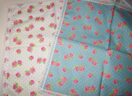 Vintage obrusy - sada 2 kusy, 