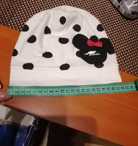 Bodkovaná prechodná čiapka - minnie zn.rada, rada,98