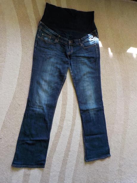 Tehotenské rifle, h&m,46