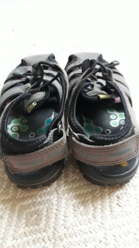 Kožené sandalky, ecco,32