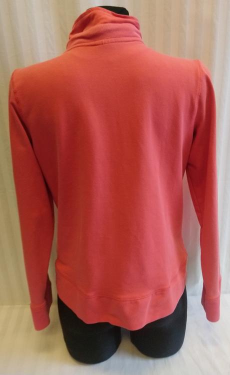 Dámska ružová elastická mikina na zips, shamp, s/m, m