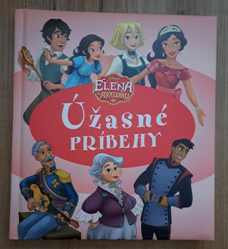 Kniha disney "elena z avaloru", 